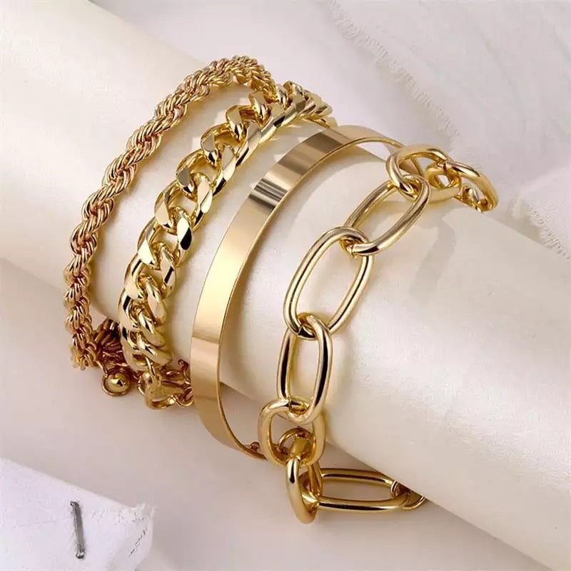 Chain Bracelets - gold fill – Poppy Jewelry Designs
